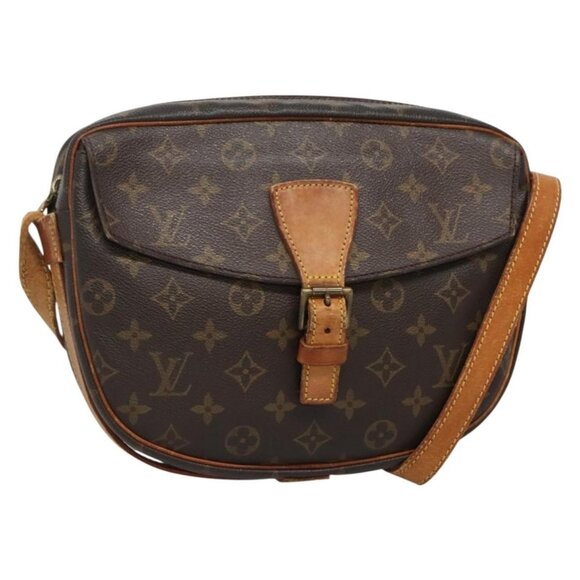 LOUIS VUITTON Monogram Jeune Fille MM Shoulder Bag LV Auth - Picture 1 of 16